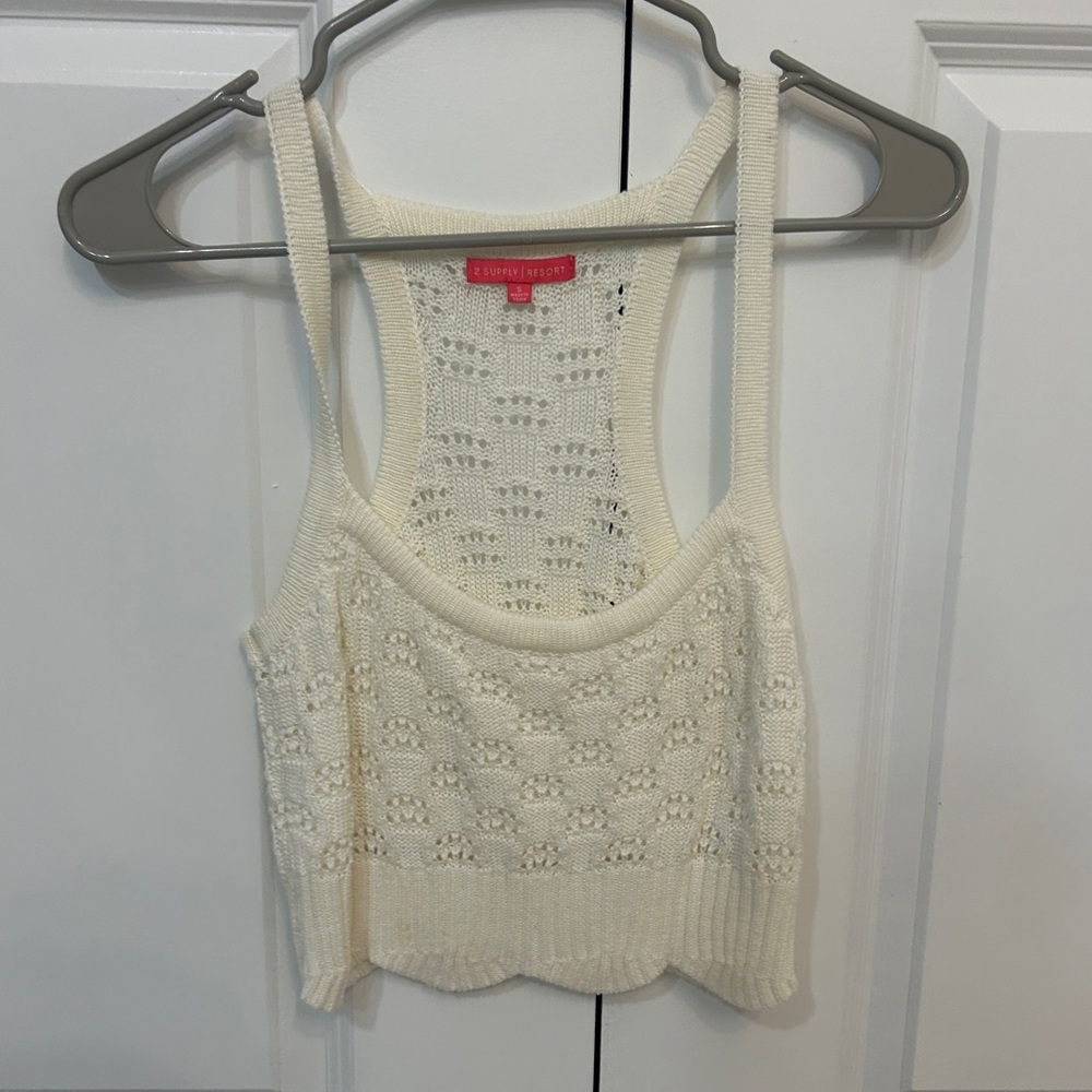 Z-Supply Crochet Crop Top